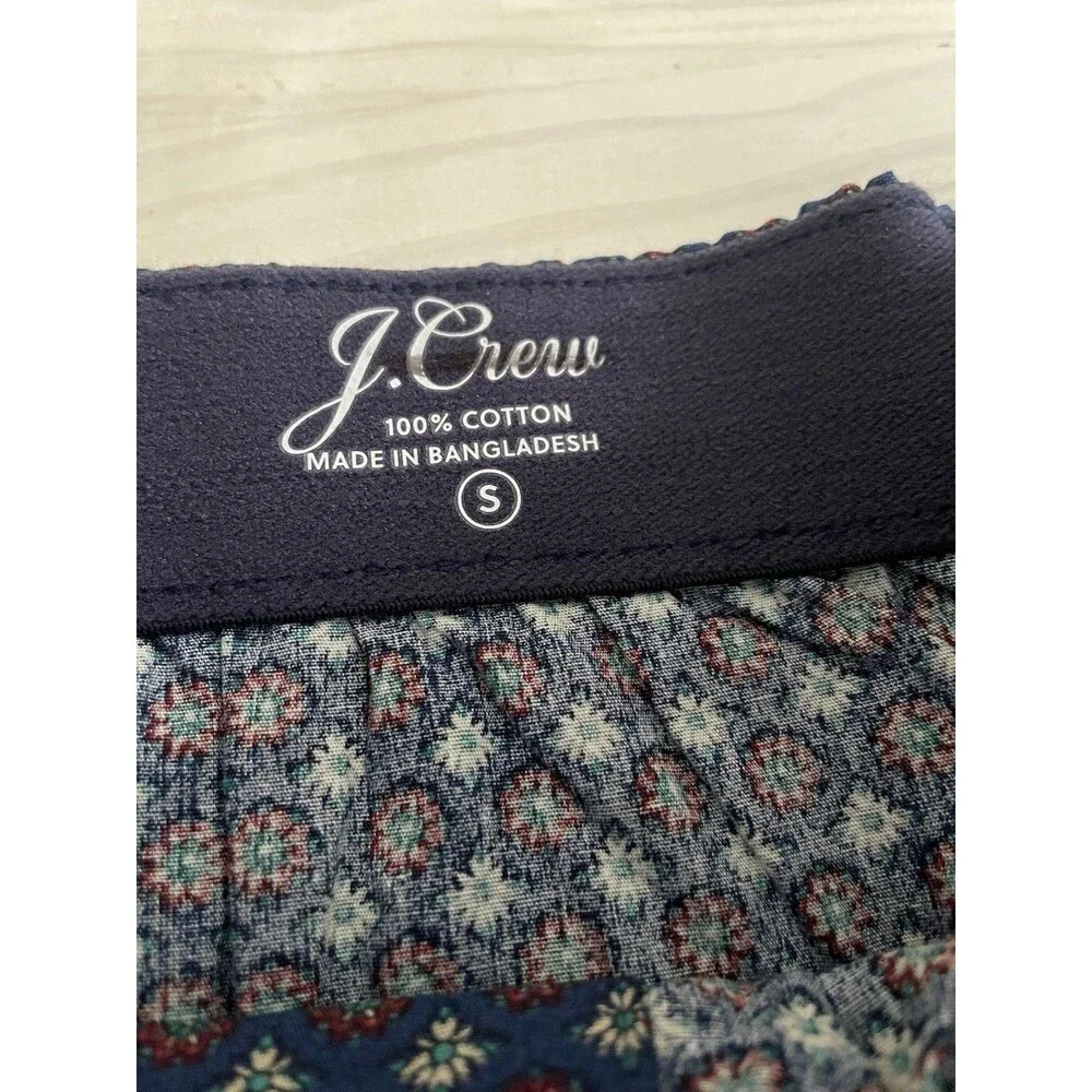 J.Crew Printed boxers in cotton NWOT Size S Small